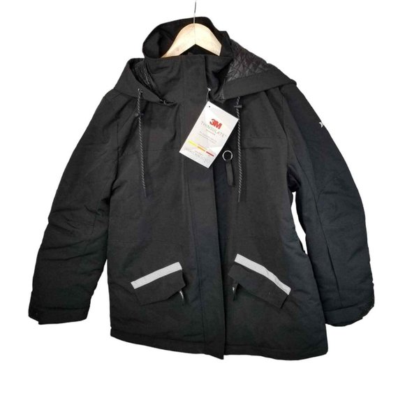 NWT Womens Size Small or Medium Hurley Flurry Snow Winter Hooded Jacket - Picture 5 of 5